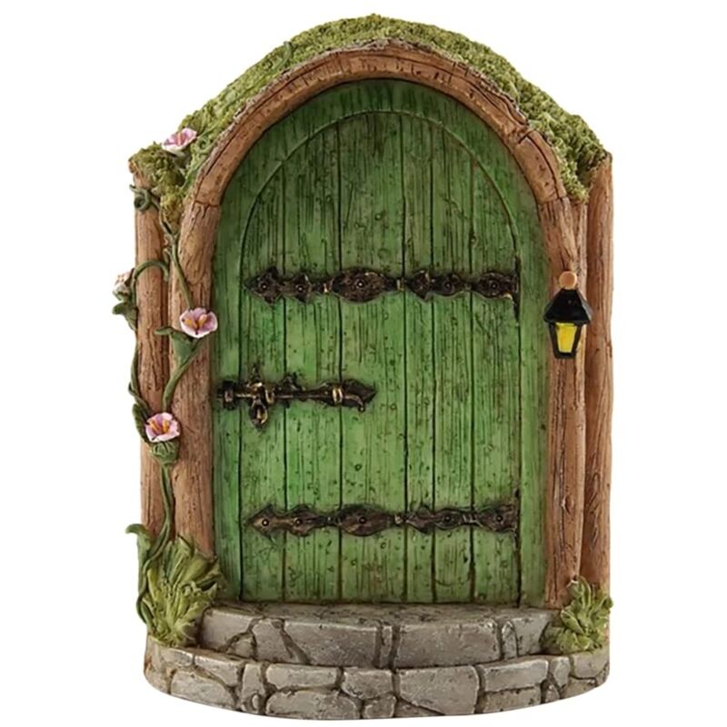 foto del prodotto sjlerst porta e finestre delle fate per alberi accessori per decorazioni per esterni da giardino fatato in miniatura accessori per decorazioni per