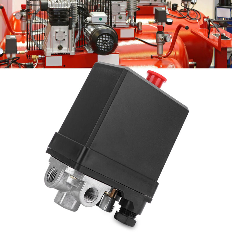 foto del prodotto sjlerst valvola di controllo del pressostato di tipo verticale trifase a 4 fori 380 v g1 4 per compressore d aria
