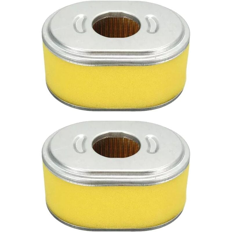 foto del prodotto sjqka 2 pezzi il filtro dell aria sostituisce per motori honda gx140 gx160 gx200,giallo