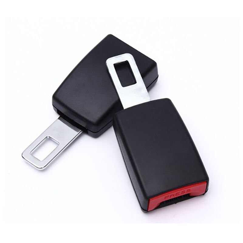 foto del prodotto sjqka 2x clip di bloccaggio con fibbia di estensione regolabile per cintura di sicurezza dell auto