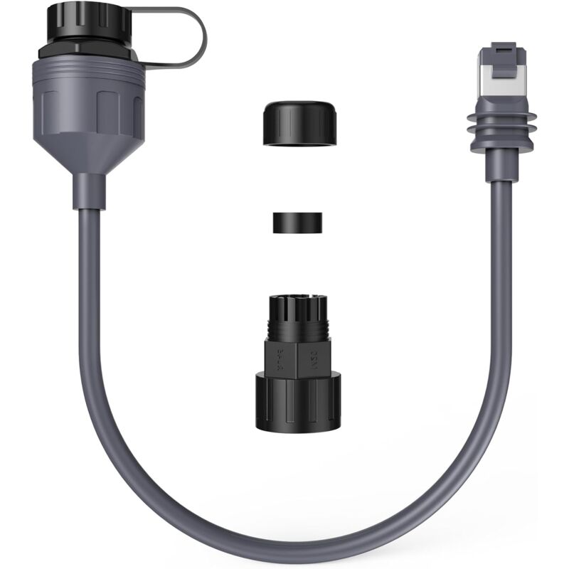 foto del prodotto sjqka adattatore ethernet starlink gen 3 mini, accoppiatore di estensione impermeabile per starlinks gen3 standard spx a rj45, compatibile con star