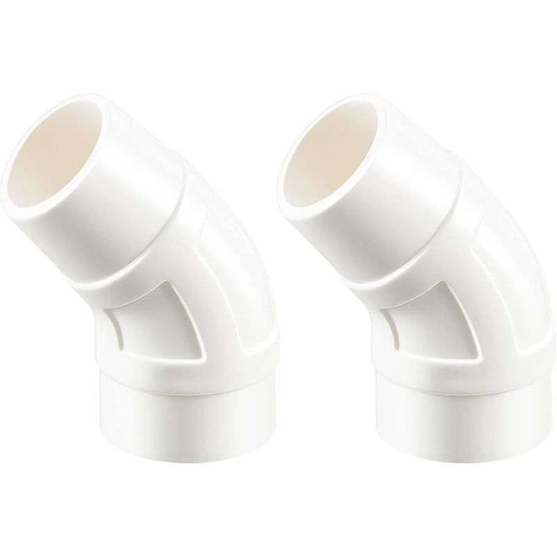 foto del prodotto sjqka adattatore per valvola di controllo per pulitore automatico per piscina da 45 gradi, due pezzi, per zodiac w70244 w90146 r053250, accessori