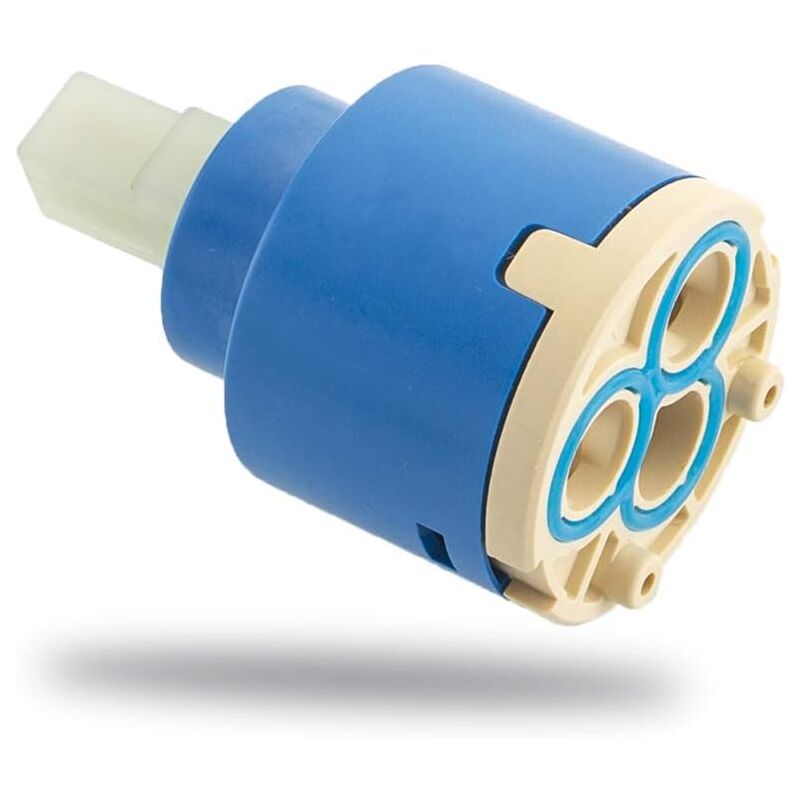 foto del prodotto sjqka cartuccia di ricambio per rubinetto in ceramica da 35 mm di diametro per rubinetto per doccia con maniglia singola, valvola per rubinetto in