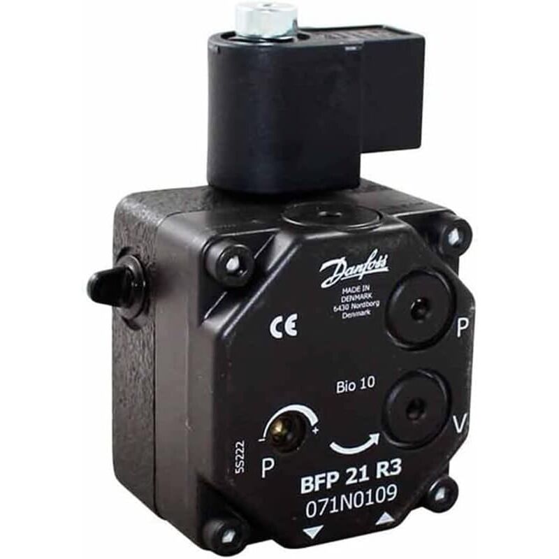 foto del prodotto sjqka compatibile con la pompa del bruciatore a gasolio danfoss bfp21 r3 071n0109