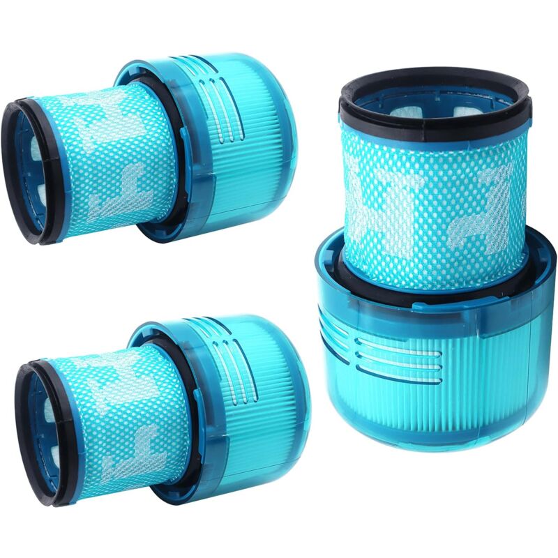 foto del prodotto sjqka confezione da 3 filtri di ricambio per aspirapolvere dyson v15 sv22 v11 sv14. filtri di ricambio n. dy 970013 02 e 97001302.