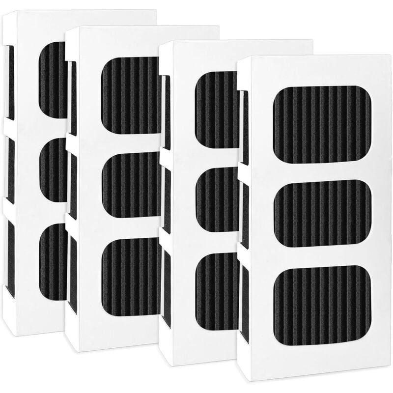 foto del prodotto sjqka confezione da 4 filtri aria paultra2 per frigorifero frigidaire paultra2 pure air ultra ii, electrolux, codice 242047805, 5303918847,