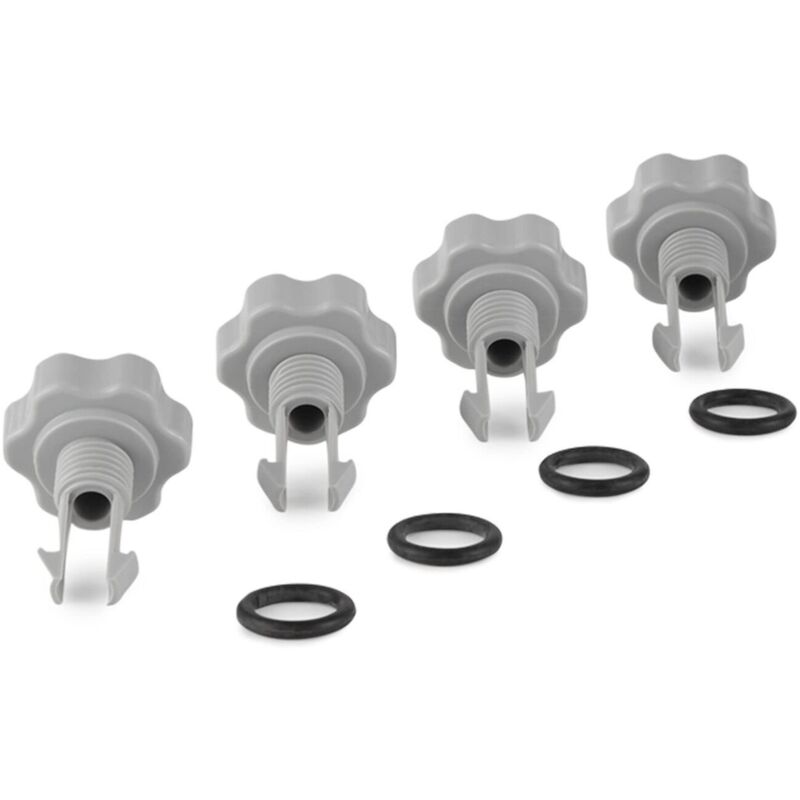 foto del prodotto sjqka confezione da 4 valvole di sicurezza dell aria 10460 con o ring, kit di guarnizioni di ricambio 25003 per pompe filtro per piscina da 1500