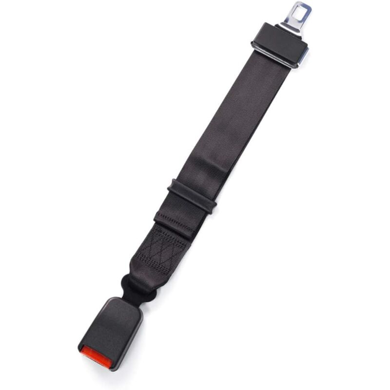 foto del prodotto sjqka estensione regolabile per cintura di sicurezza, portata estensibile fino a 80 cm, larghezza lamiera 7 8 pollici tipo a, nero, 1 pezzo 