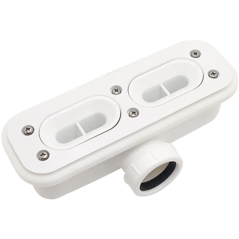 foto del prodotto sjqka piatto doccia deodorante, scolapiatti in plastica per piatto doccia 40 mm 718036 71803602