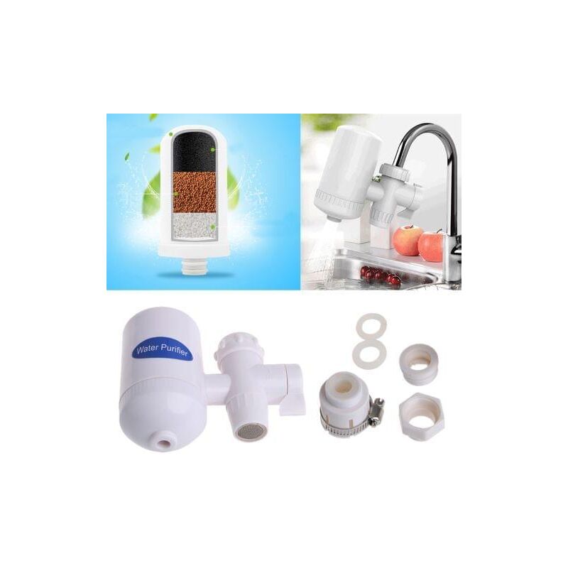 foto del prodotto sjqka purificatore d acqua per rubinetto, filtro purificatore d acqua per rubinetto sws e purifica il tuo sistema di acqua potabile