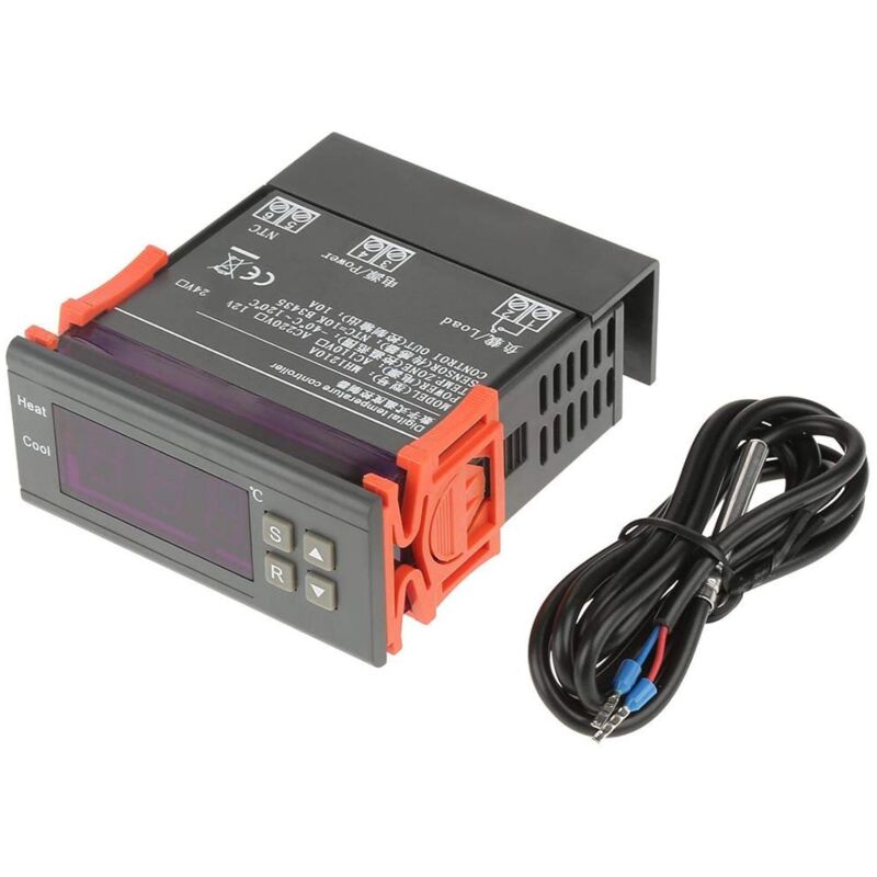 foto del prodotto sjqka regolabile con sonda sensore termostato led regolatore di temperatura digitale mh1210b progetti di elettronica di costruzione di piccole