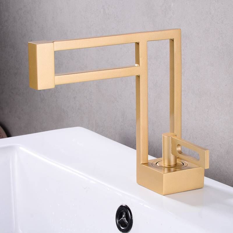foto del prodotto sjqka rubinetti per acqua calda e fredda per il bagno, rubinetti per lavabo in ottone, rubinetti per bagno in ottone dorato, miscelatori, rubinetti