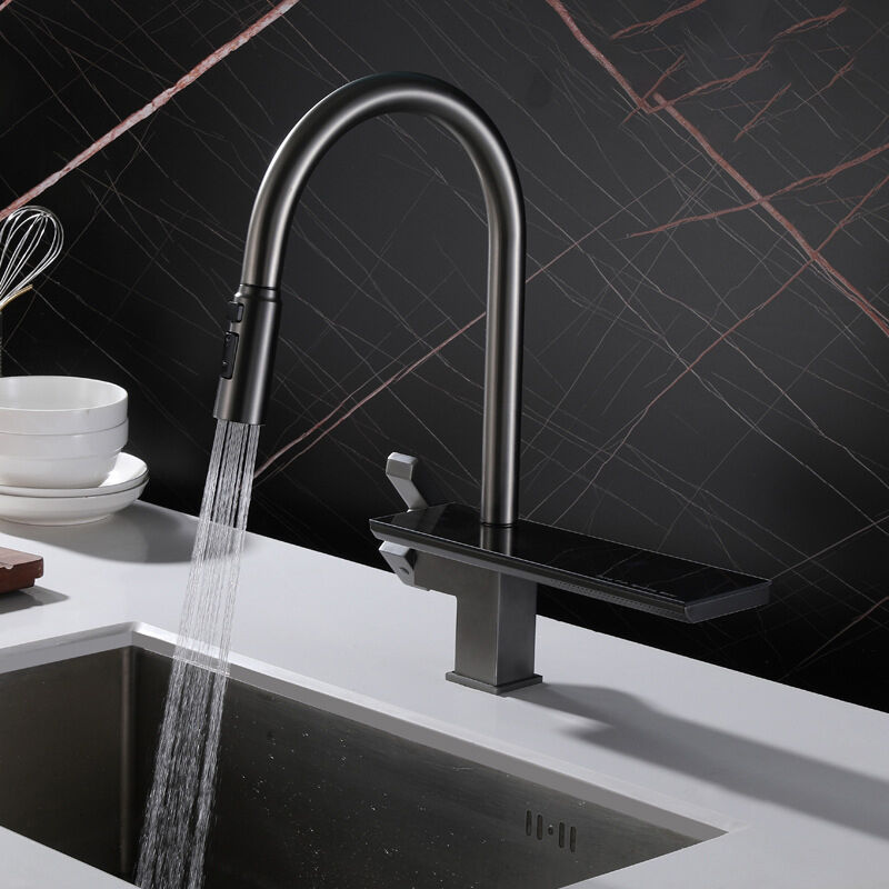 foto del prodotto sjqka rubinetto da cucina monoforo con contenitore e estraibile in acciaio inossidabile 304
