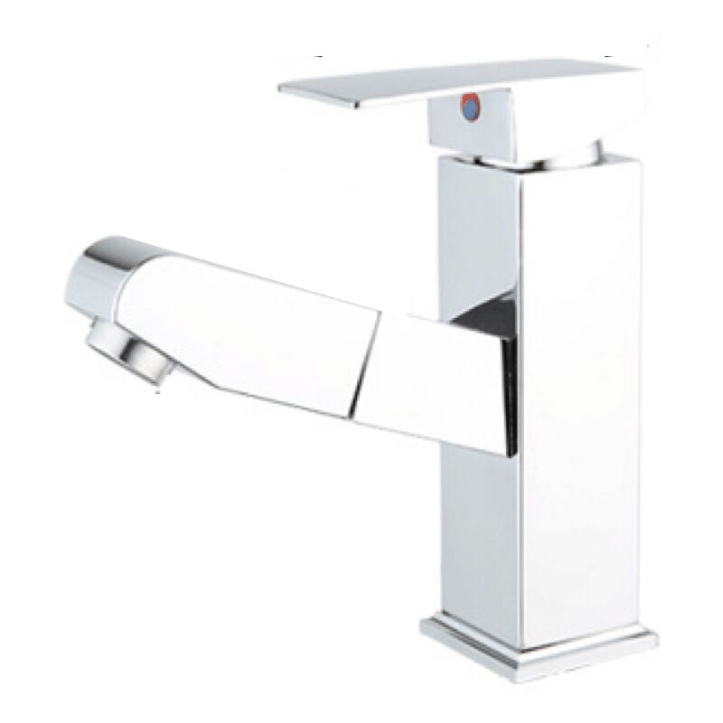 foto del prodotto sjqka rubinetto moderno per bagno a cascata, rubinetto per lavabo dal design elegante, miscelatore in ottone, acqua calda e fredda disponibili,