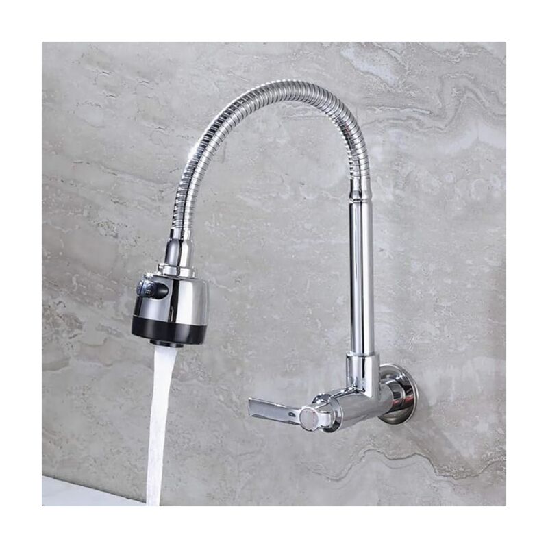 foto del prodotto sjqka rubinetto universale per lavello da cucina, rubinetto singolo per lavello da cucina, rubinetto da cucina in ottone di alta qualit , rubinetto
