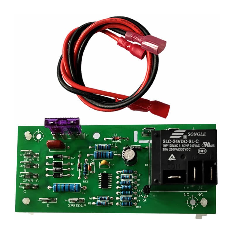 foto del prodotto sjqka scheda di controllo della ventola del forno migliorata, ricambi goodman pcbfm103s, tempo di ritardo della scheda di controllo della ventola