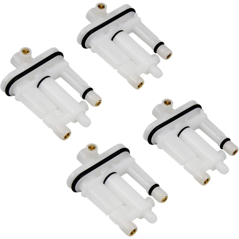 foto del prodotto sjqka set di 4 iniettori per carburatore ricambi per modelli di motore briggs stratton ricambi originali 592800, 592803, 596522, 597547