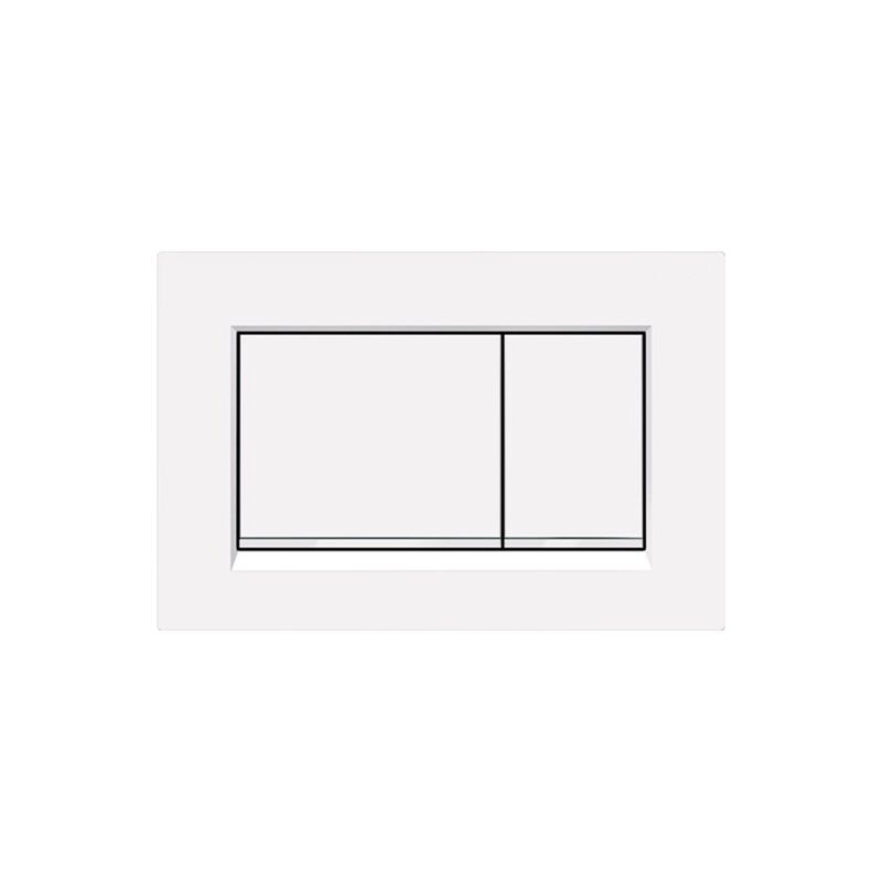 foto del prodotto sjqka si applica alla placca di scarico doppio geberit sigma30, bianco opaco 115.883.01.1 