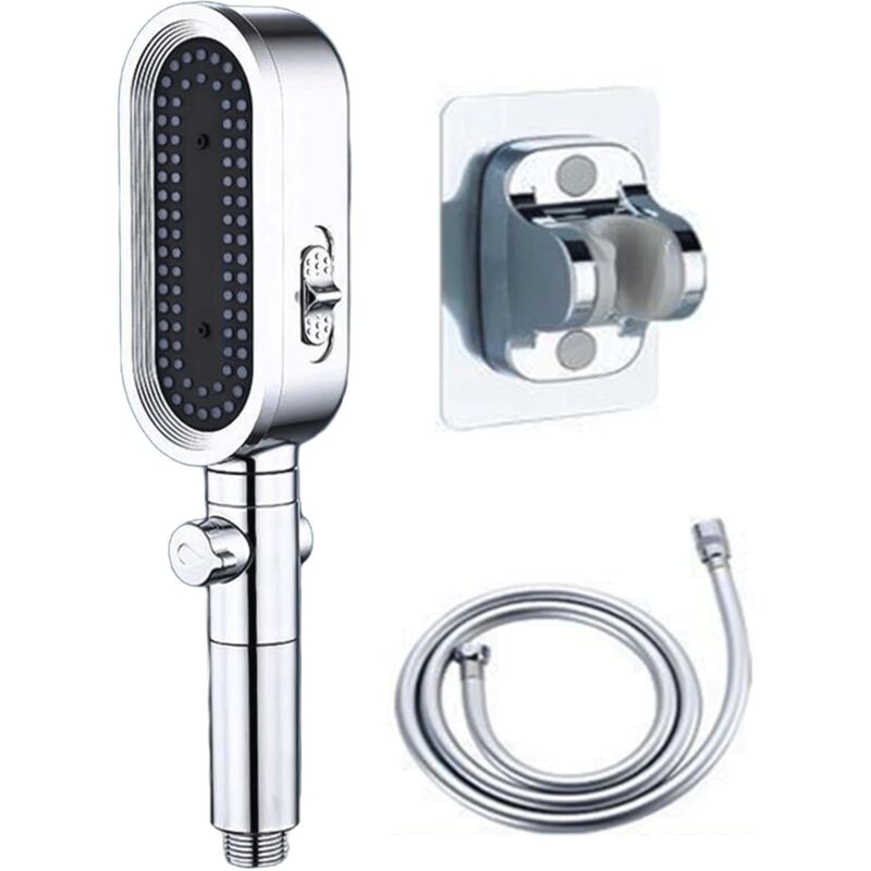 foto del prodotto sjqka soffione doccia ad alta pressione, soffione doccia portatile a 3 modalit , soffione doccia multiuso con aumento della pressione, soffioni