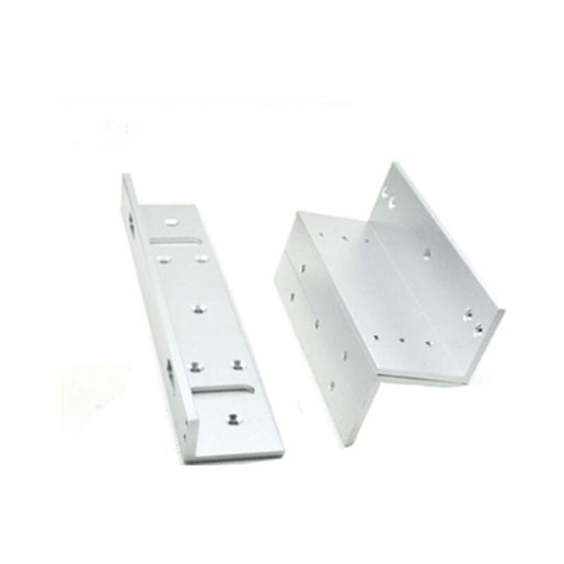 foto del prodotto sjqka staffa zl per serratura elettromagnetica, forza di tenuta 280 kg, 600 libbre, porta singola per sistema di controllo accessi staffa z l 
