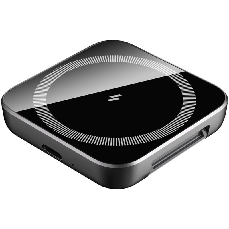 foto del prodotto sjqka supporto per caricabatterie a induzione per caricabatterie magsafe per iphone 16 viaggio compatibile con caricabatterie magsafe apple