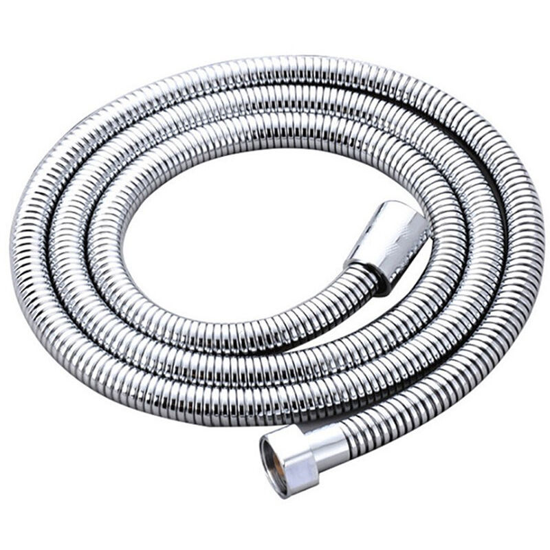 foto del prodotto sjqka tubo doccia universale tubo doccia in acciaio inossidabile da 1,5 m 59 pollici con connettori standard antitorsione g1 2, tutti in rame,