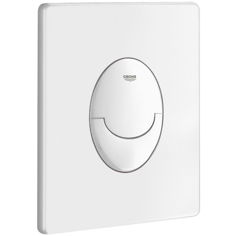 foto del prodotto sjqka utilizzabile con la piastra di copertura grohe start risparmio idrico, funzionamento a 2 volumi e avvio e arresto, superficie