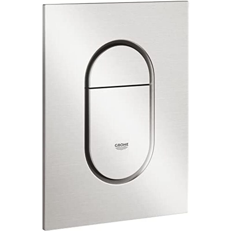foto del prodotto sjqka utilizzabile sulla piastra di copertura grohe arena cosmopolitan per azionamento a 2 volumi e avvio e arresto cromato 38844000 cromo opaco