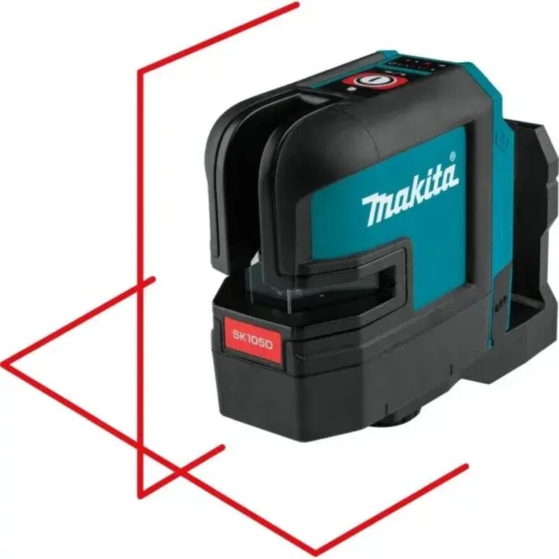 foto del prodotto sk105dz livella laser 2 linee rosse 10,8 v makita