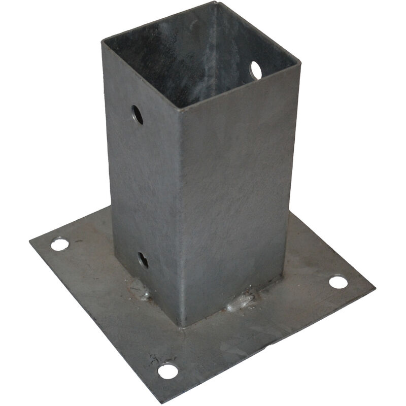 foto del prodotto skb supporto piastra fissaggio palo 9x9