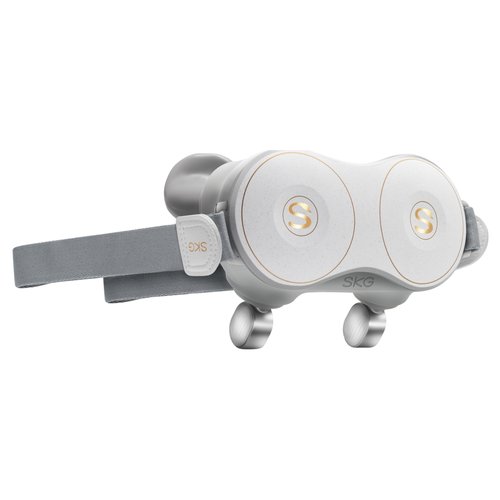 foto del prodotto skg h7 e massaggiatore collo, spalle bianco
