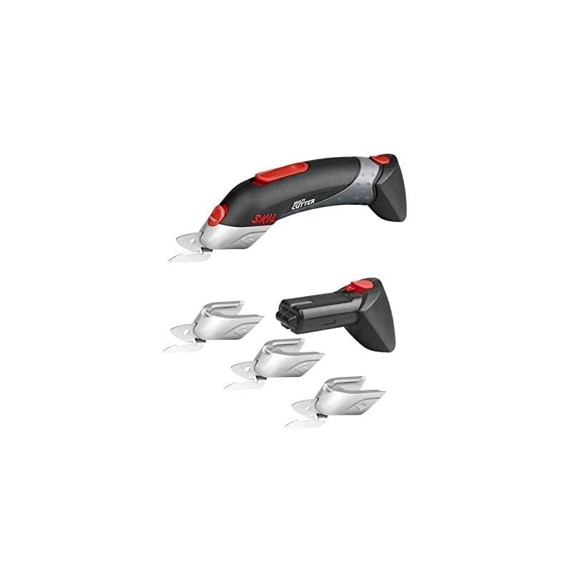 foto del prodotto skil forbici a batteria multi cutter 2900 aj forbici universali, incluso caricabatterie, 2 batterie da 4,8 v, 4 teste di forbici 