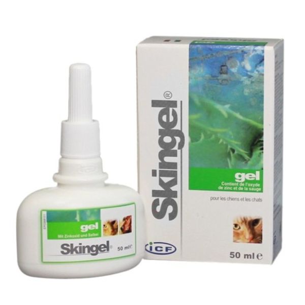 foto del prodotto skingel anti prurito icf dermatologico per cani e gatti 50 ml 1 ordine scegli lo sconto bzr5 bzr20 200 punti fedelt integratori per cani