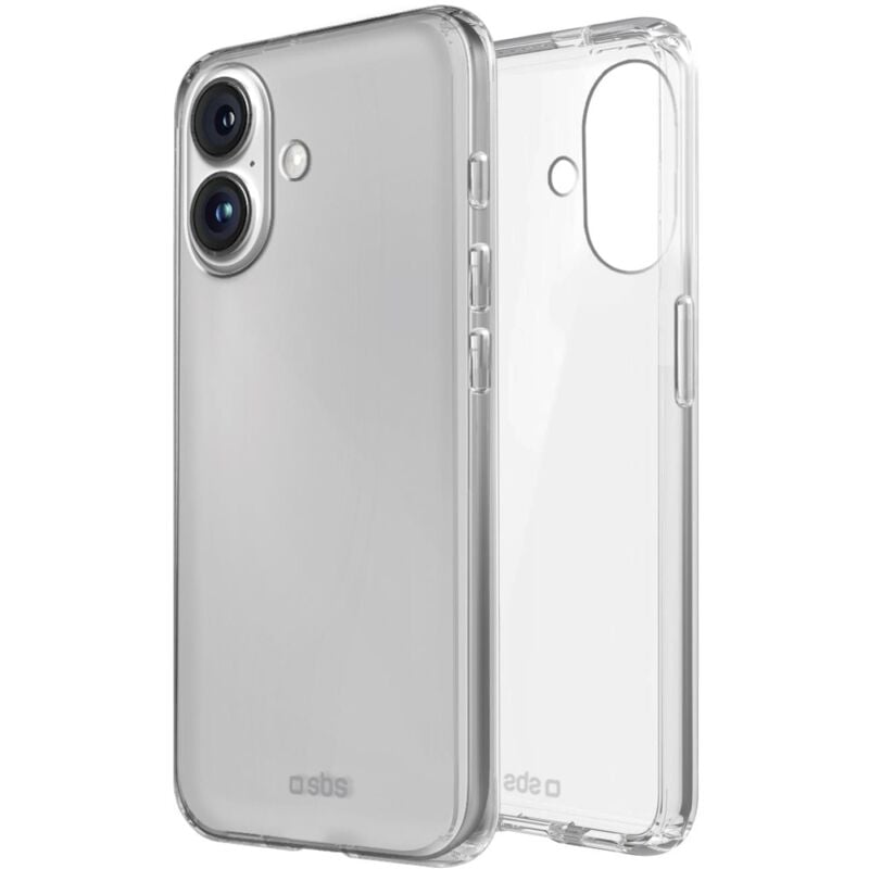 foto del prodotto skinny iphone 16, trasparente