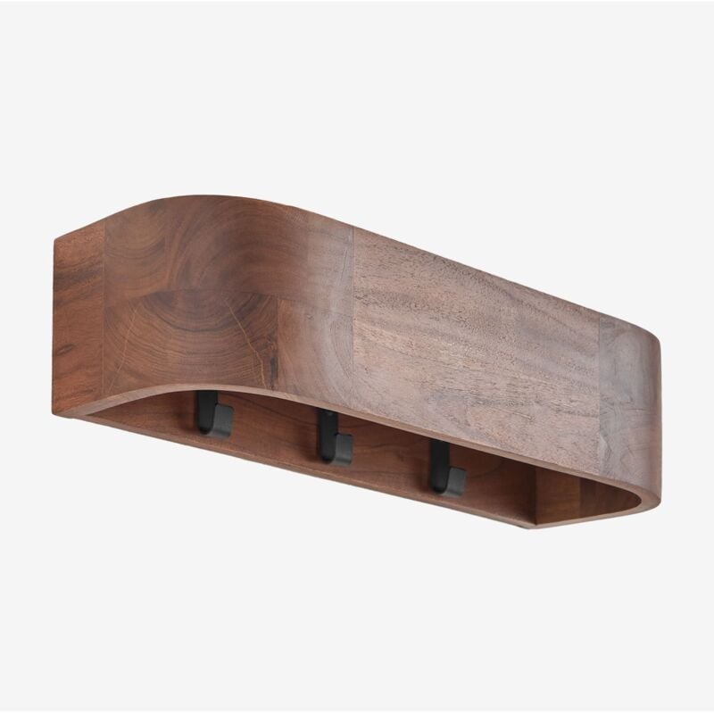 foto del prodotto sklum appendiabiti da parete in legno di acacia frigia