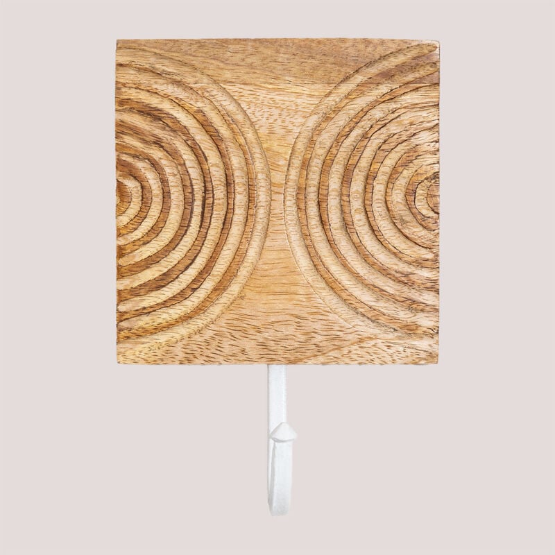 foto del prodotto sklum appendiabiti da parete in legno di mango manypur