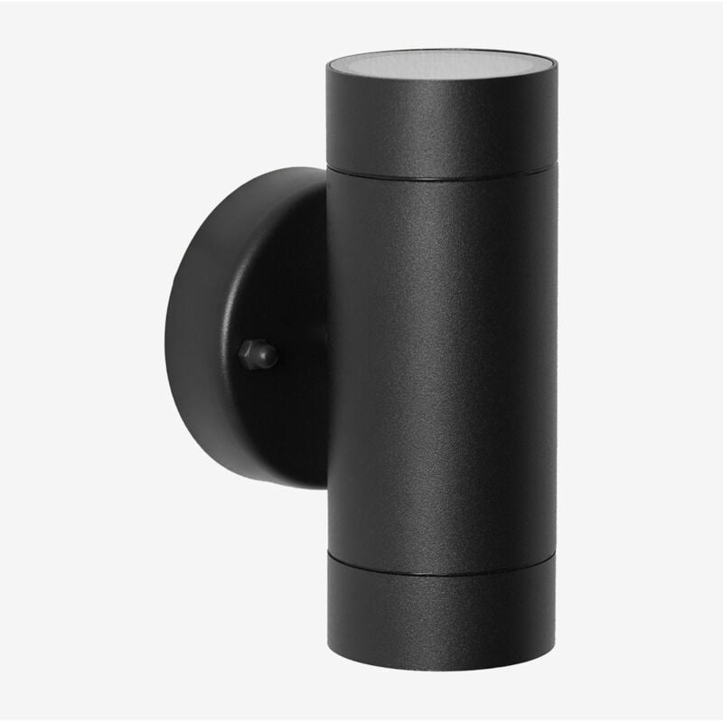 foto del prodotto sklum - applique da parete per esterni in alluminio con 2 punti luce jaxten