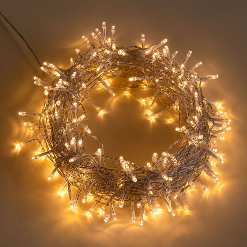 foto del prodotto sklum barriera luminosa led da giardino 1 m e 2,8 m lucine