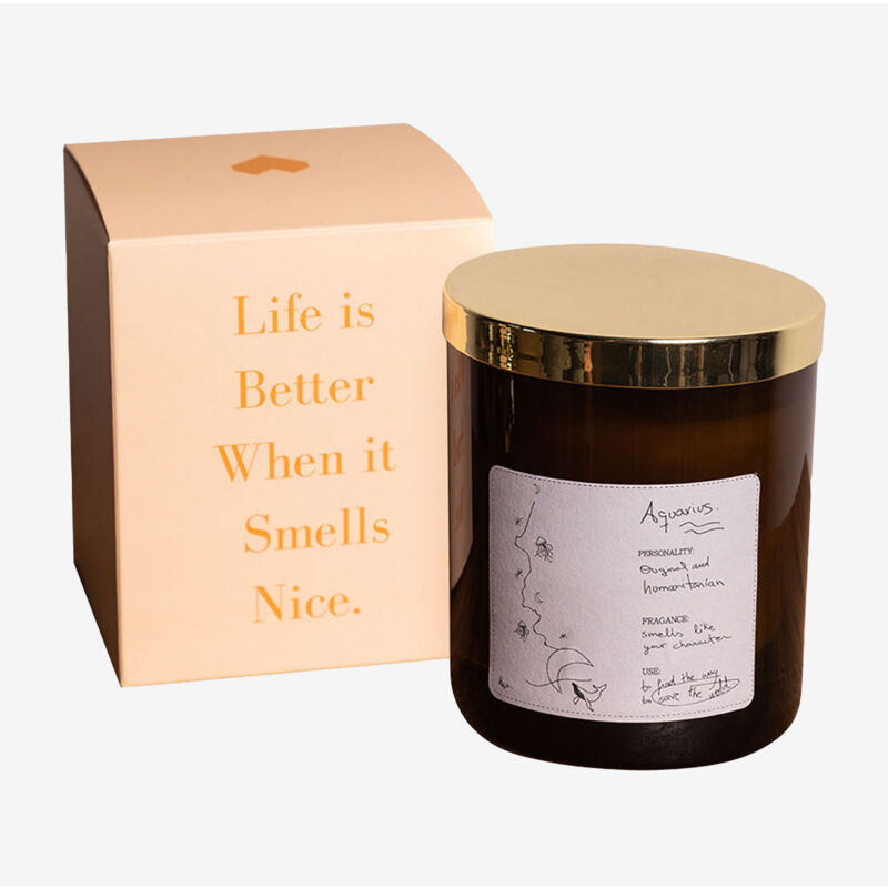 foto del prodotto sklum candela aromatica 200 gr zodiac collection