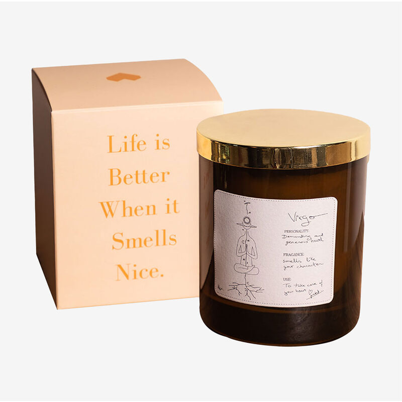 foto del prodotto sklum candela aromatica 200 gr zodiac collection