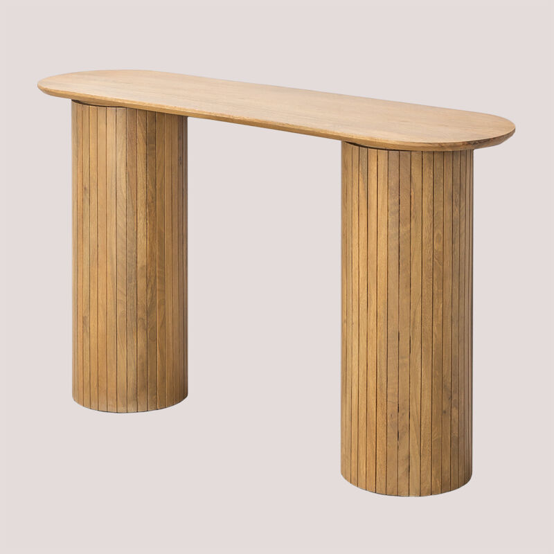 foto del prodotto sklum consolle in legno di mango analis
