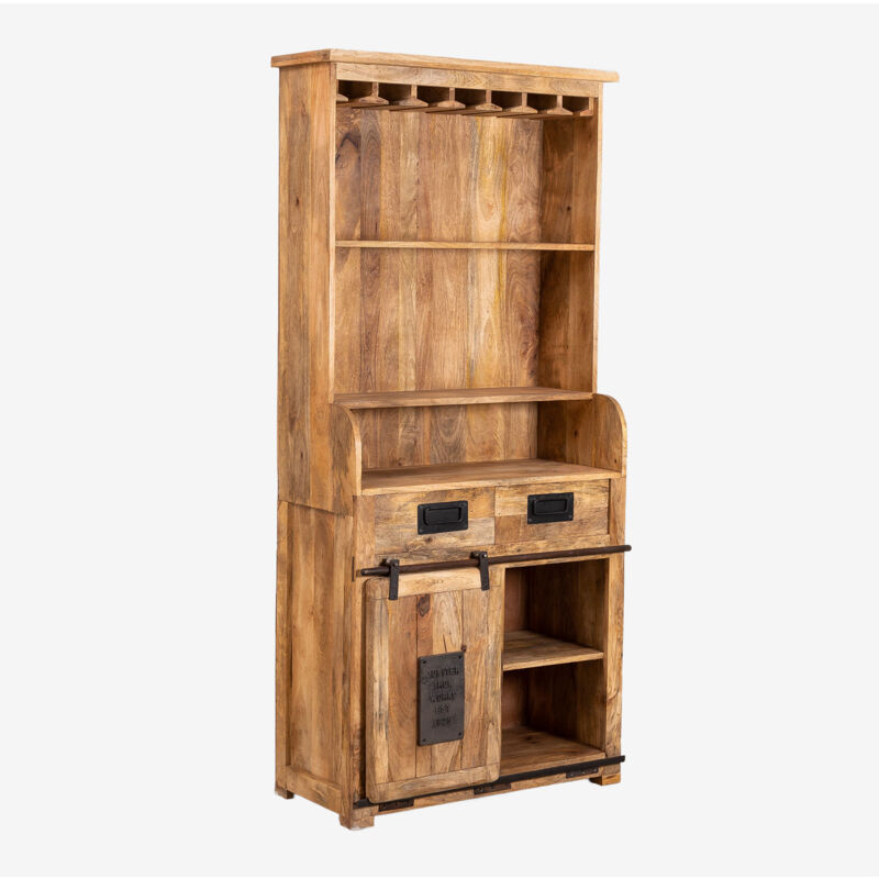 foto del prodotto sklum credenza con 2 cassetti in legno di mango uain