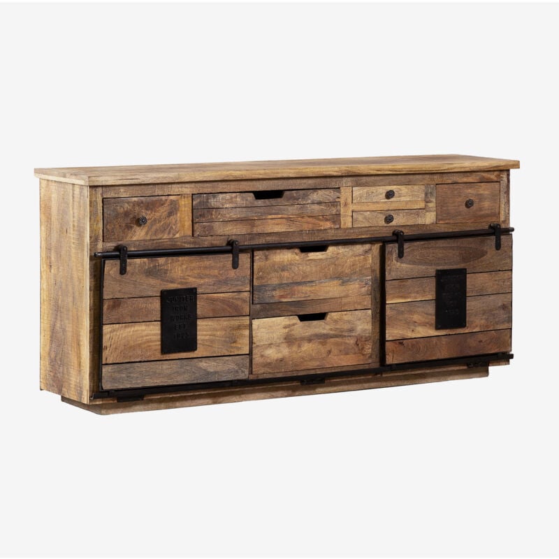 foto del prodotto sklum credenza in legno di mango uain