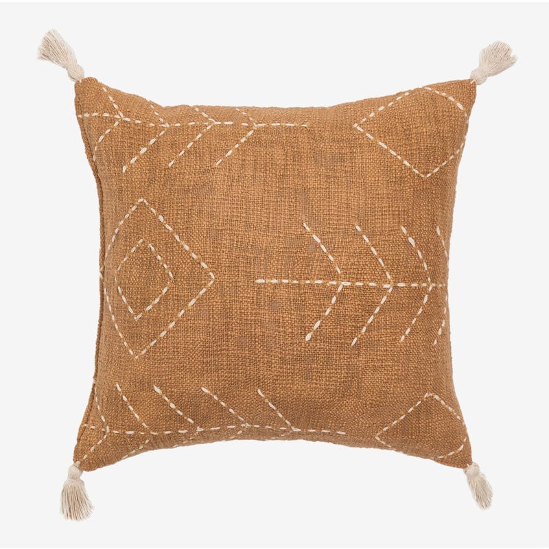 foto del prodotto sklum cuscino quadrato in cotone 45x45 cm lemes