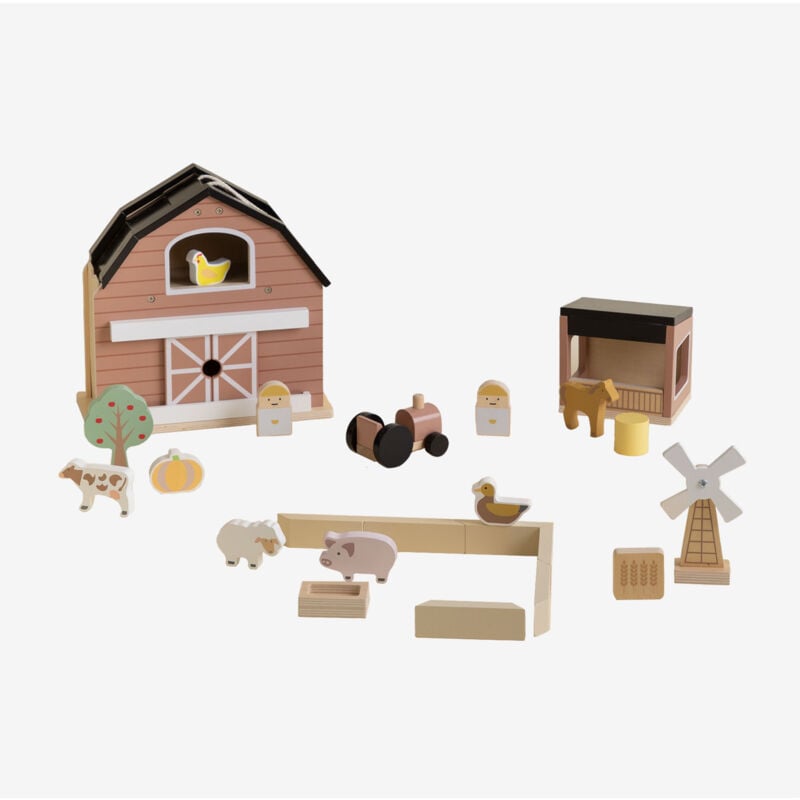foto del prodotto sklum fattoria in legno nermal kids