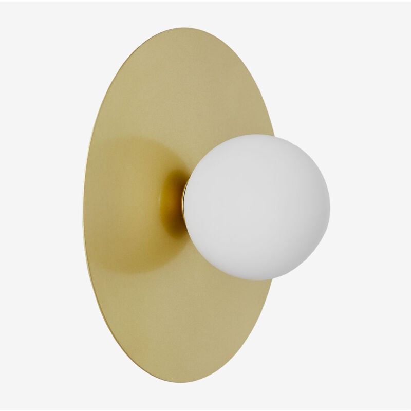 foto del prodotto sklum lampada da parete a sfera in vetro jorien