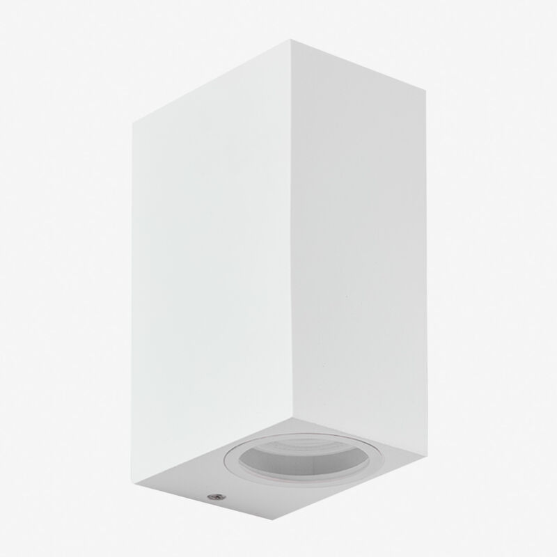 foto del prodotto sklum lampada da parete in alluminio con 2 punti luce dolton