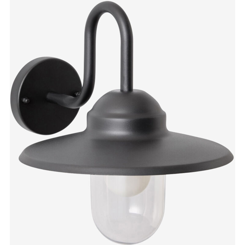 foto del prodotto sklum lampada da parete per esterno quelar in alluminio e vetro