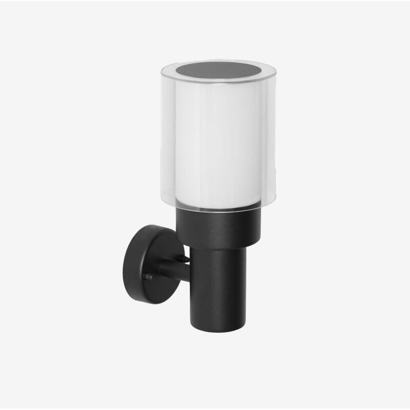 foto del prodotto sklum - lampada da parete per esterno vantol in acciaio inox