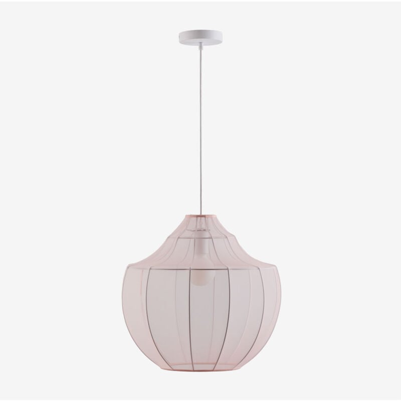 foto del prodotto sklum lampada da soffitto adaya in metallo e tessuto